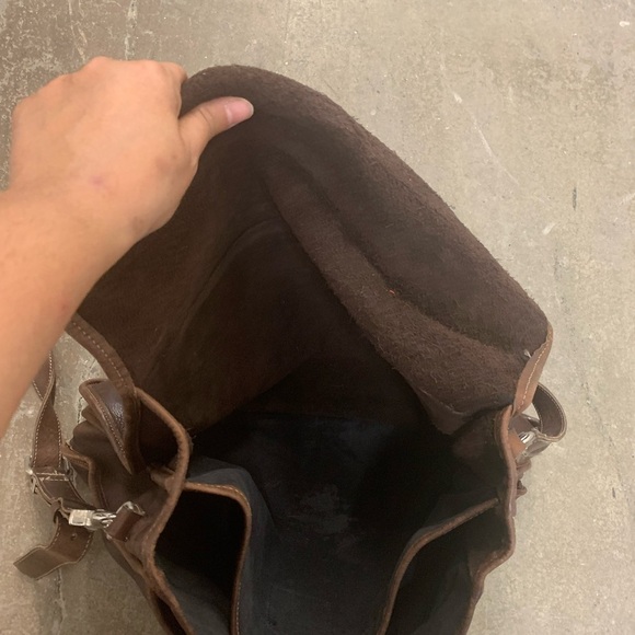 Vintage Roots Canada Brown Leather briefcase - Picture 5 of 8